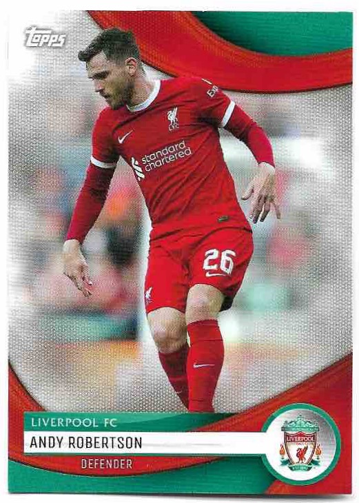 ANDY ROBERTSON 23-24 Topps Liverpool Team Set