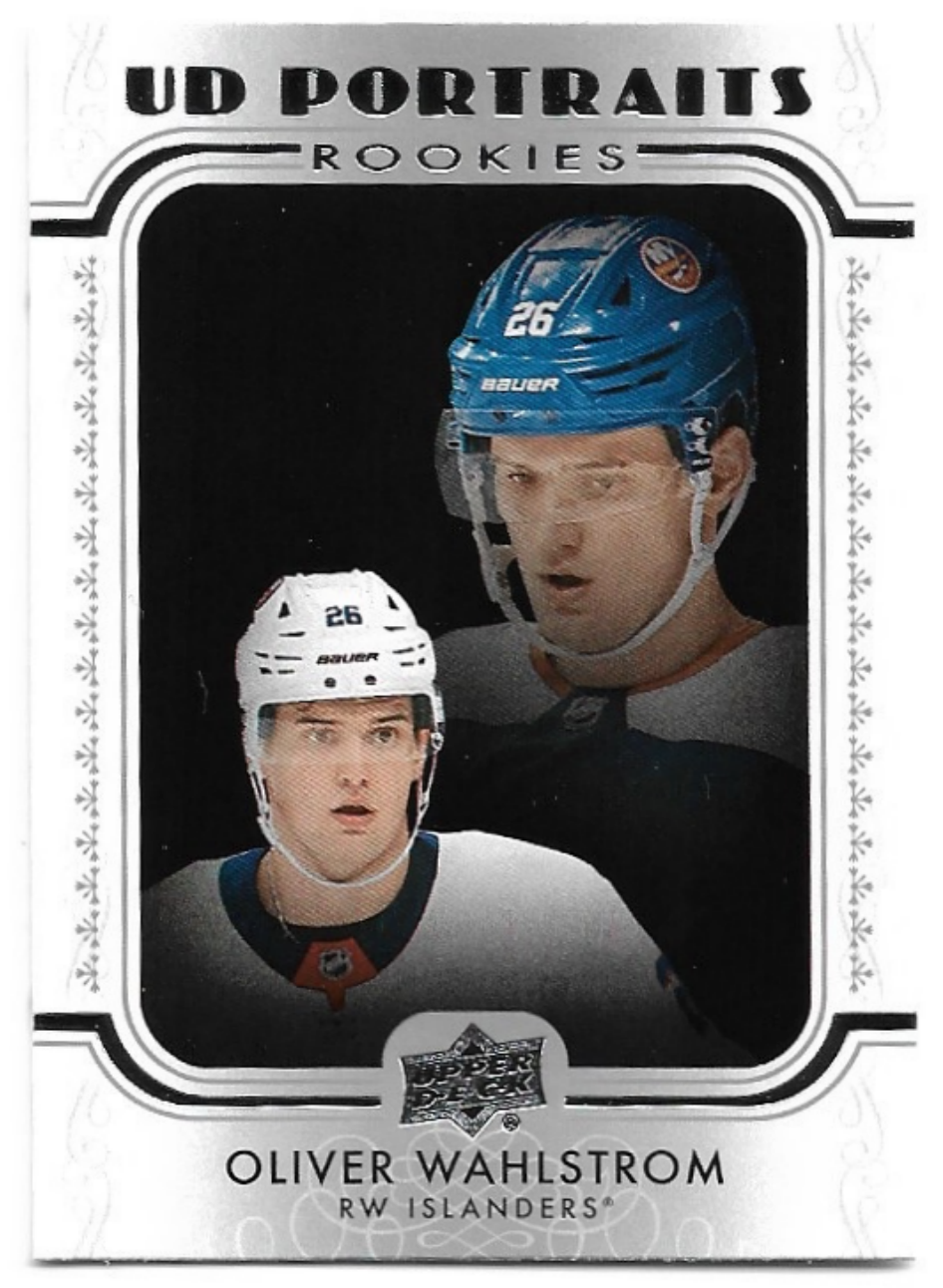 Rookie UD Portraits OLIVER WAHLSTROM 19-20 Series 2