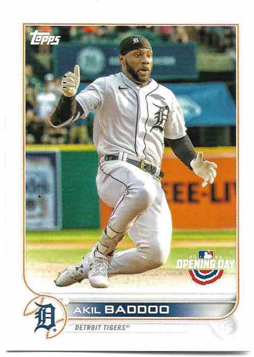 AKIL BADDOO 2022 Topps Opening Day Baseball