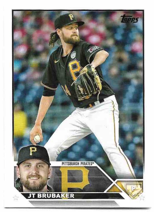 JT BRUBAKER 2023 Topps Series 1 Baseball