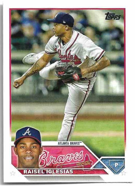 RAISEL IGLESIAS 2023 Topps Series 1 Baseball