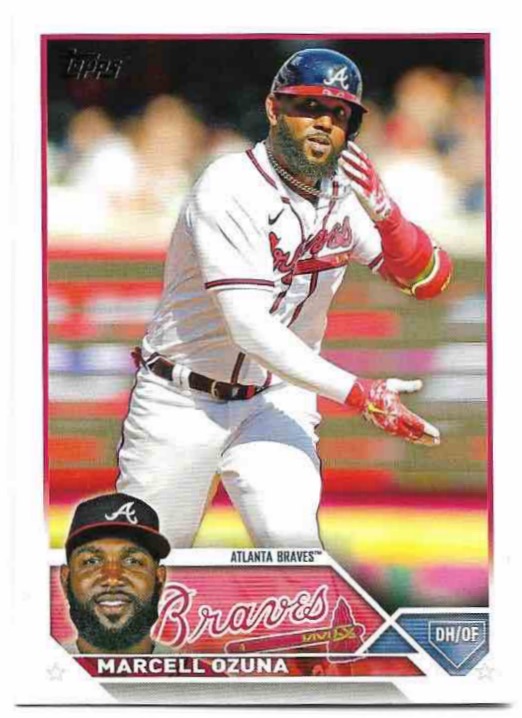 MARCELL OZUNA 2023 Topps Series 1 Baseball
