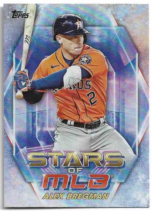 Stars of MLB ALEX BREGMAN 2023 Topps Series 1 Baseball