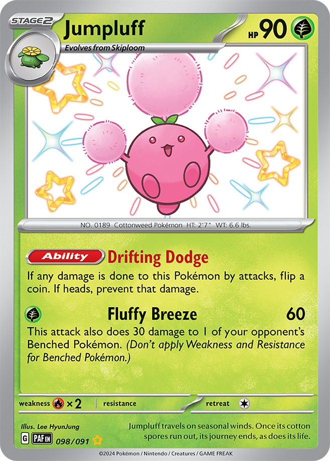 Shiny Rare - JUMPLUFF