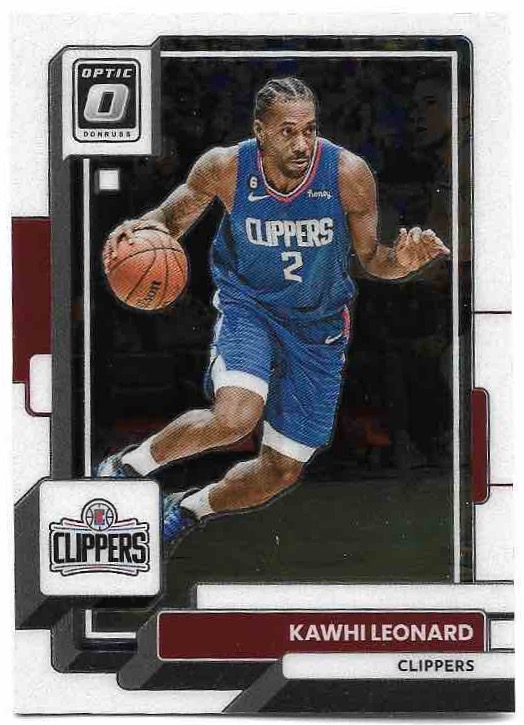 KAWHI LEONARD 22-23 Panini Donruss Optic Basketball