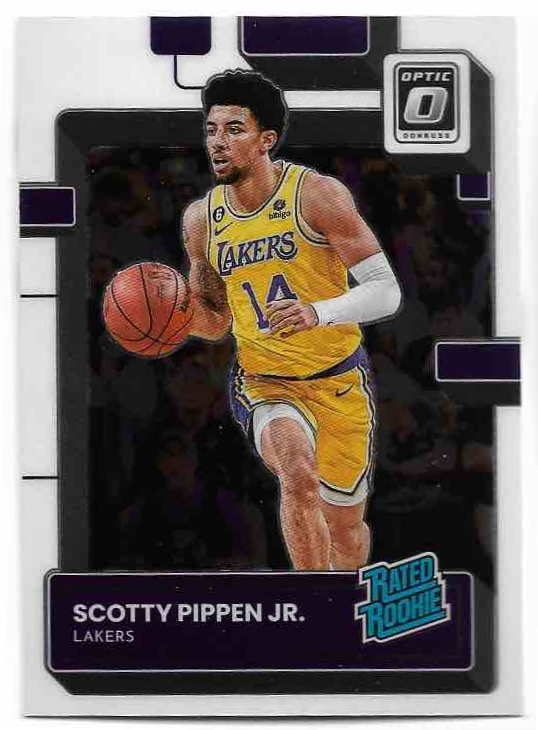 Rated Rookie SCOTTY PIPPEN JR. 22-23 Panini Donruss Optic Basketball