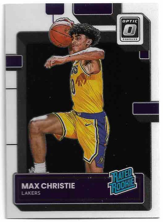 Rated Rookie MAX CHRISTIE 22-23 Panini Donruss Optic Basketball