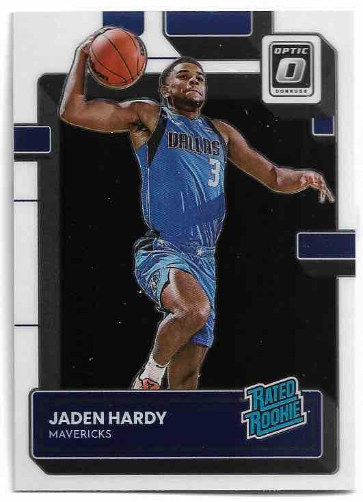 Rated Rookie JADEN HARDY 22-23 Panini Donruss Optic Basketball