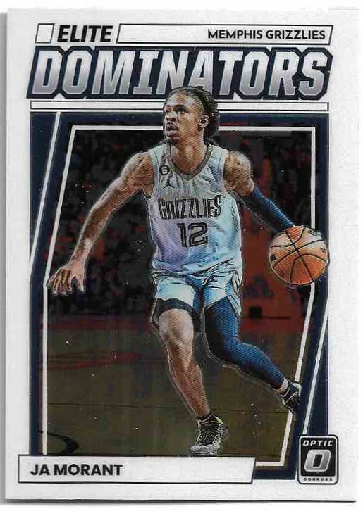 Elite Dominators JA MORANT 22-23 Panini Donruss Optic Basketball