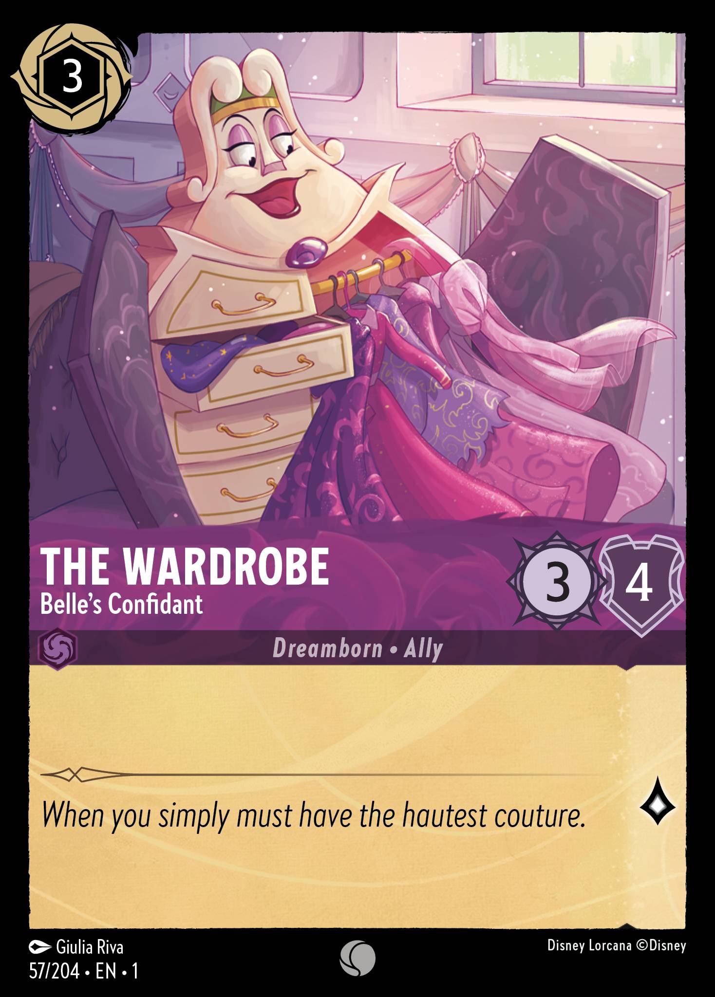 THE WARDROBE - Belle's Confidant