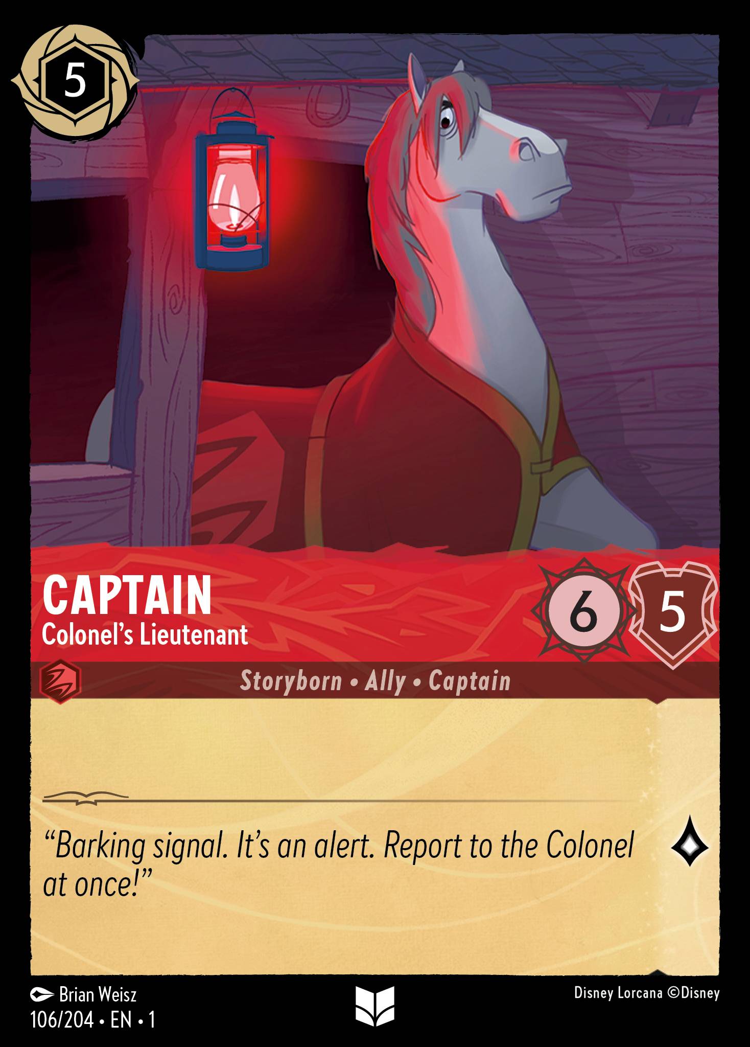 CAPTAIN - Colonel's Lieutenant