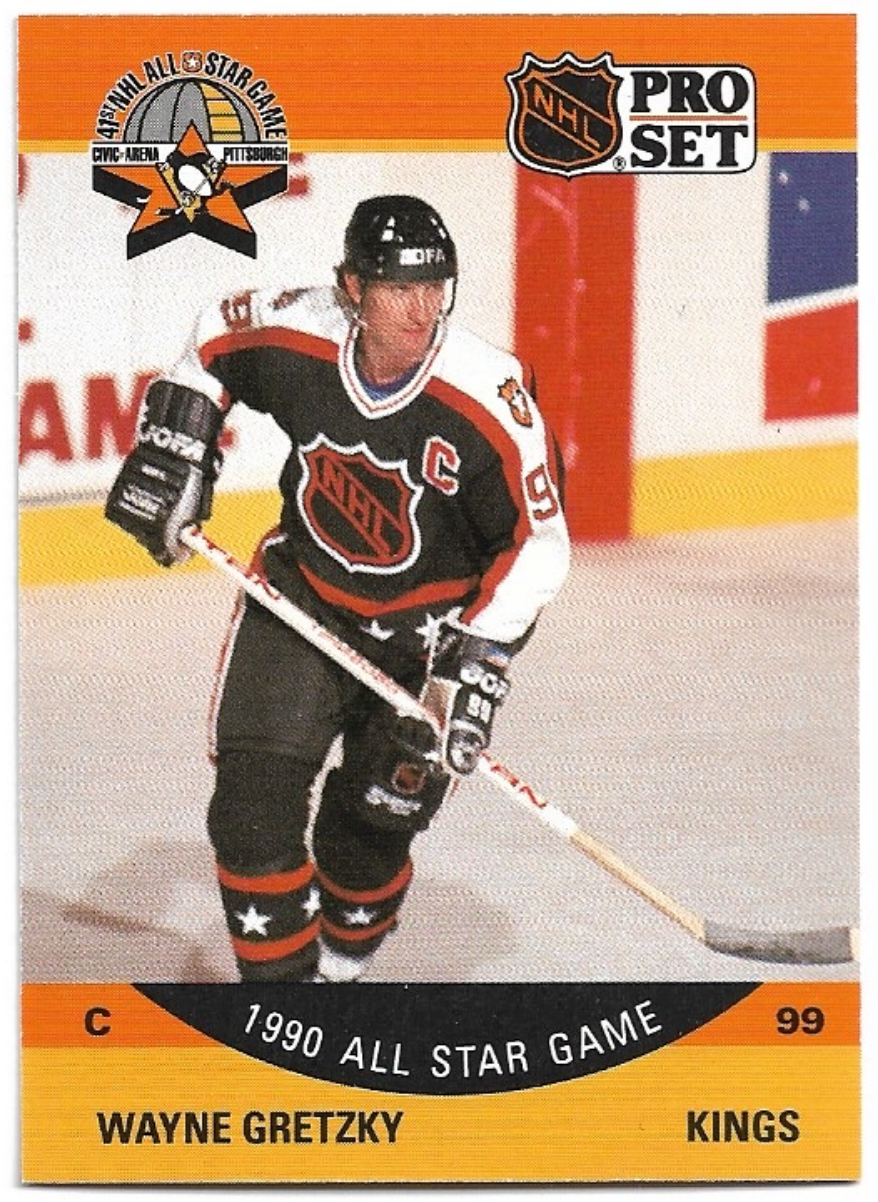 All-Star WAYNE GRETZKY 90-91 Pro Set