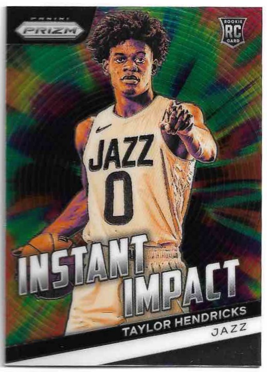 Rookie Instant Impact TAYLOR HENDRICKS 23-24 Panini Prizm Basketball