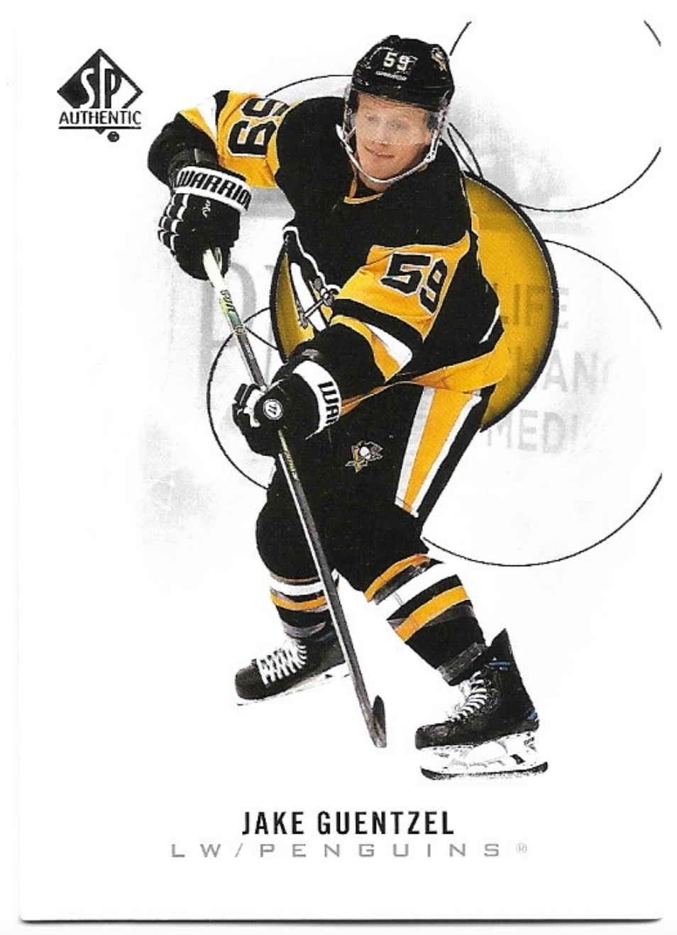 JAKE GUENTZEL 20-21 UD SP Authentic