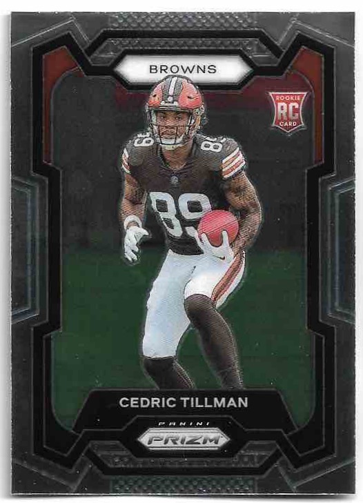 Rookie CEDRIC TILLMAN 2023 Panini Prizm Football