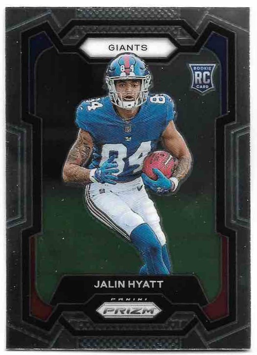 Rookie JALIN HYATT 2023 Panini Prizm Football