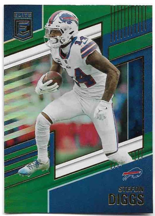 Green STEFON DIGGS 2022 Panini Donruss Elite Football