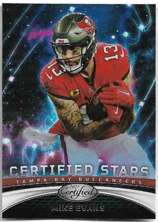 Certified Stars MIKE EVANS 2023 Panini Certified Football