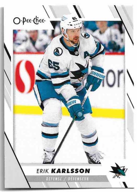 ERIK KARLSSON 23-24 UD O-Pee-Chee OPC