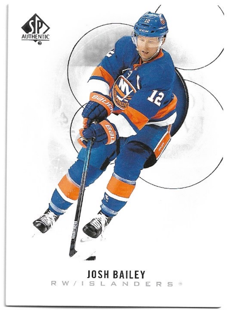 JOSH BAILEY 20-21 UD SP Authentic
