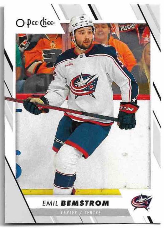 EMIL BEMSTROM 23-24 UD O-Pee-Chee OPC