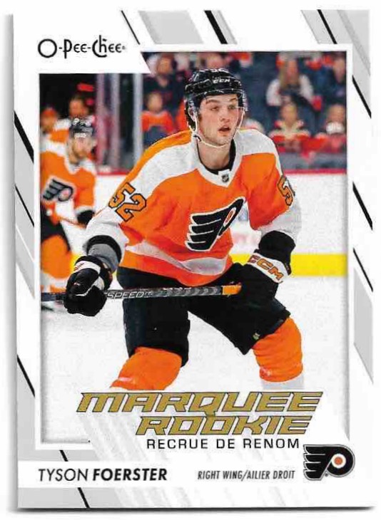 Marquee Rookie TYSON FOERSTER 23-24 UD O-Pee-Chee OPC
