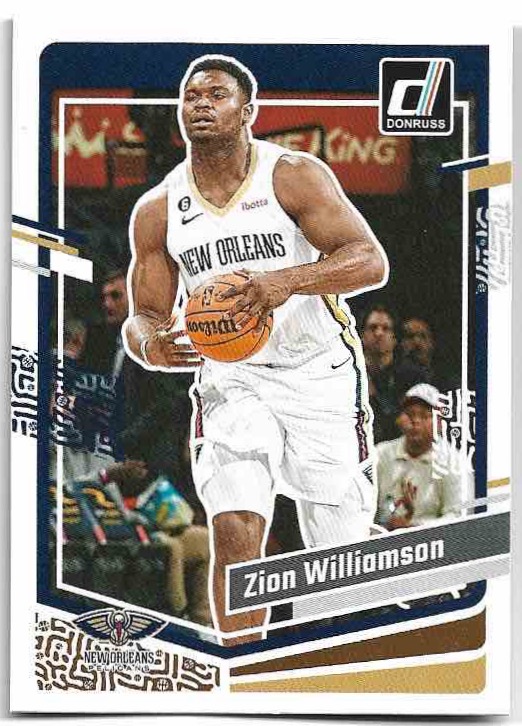 ZION WILLIAMSON 23-24 Panini Donruss Basketball