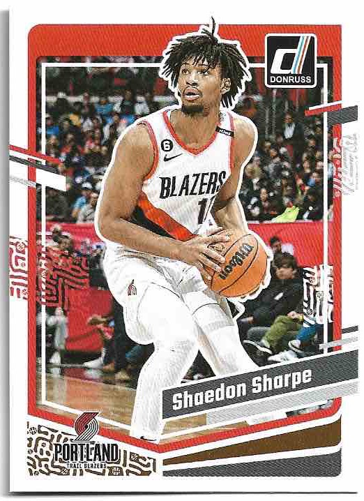 SHAEDON SHARPE 23-24 Panini Donruss Basketball