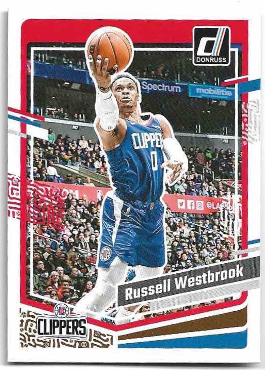 RUSSELL WESTBROOK 23-24 Panini Donruss Basketball