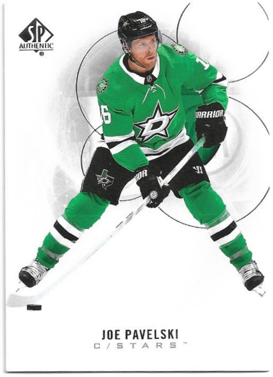 JOE PAVELSKI 20-21 UD SP Authentic