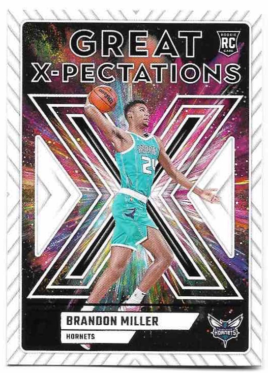 Rookie Great X-Pectations BRANDON MILLER 23-24 Panini Donruss Basketball