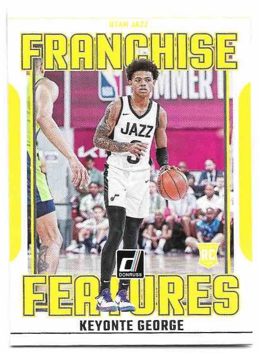 Rookie Franchise Features KEYONTE GEORGE 23-24 Panini Donruss Basketball