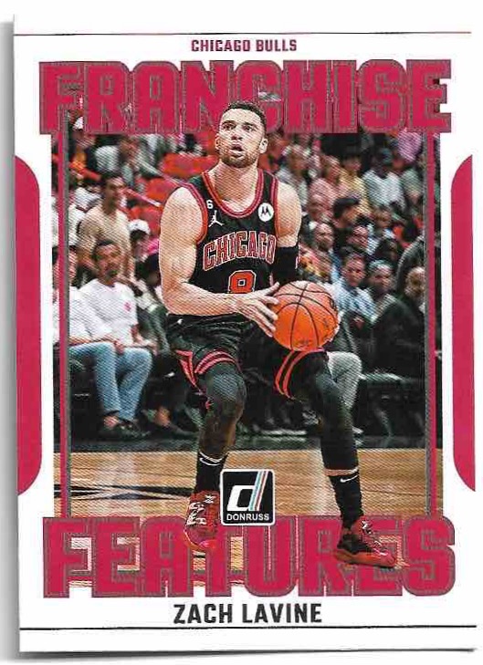 Franchise Features ZACH LAVINE 23-24 Panini Donruss Basketball
