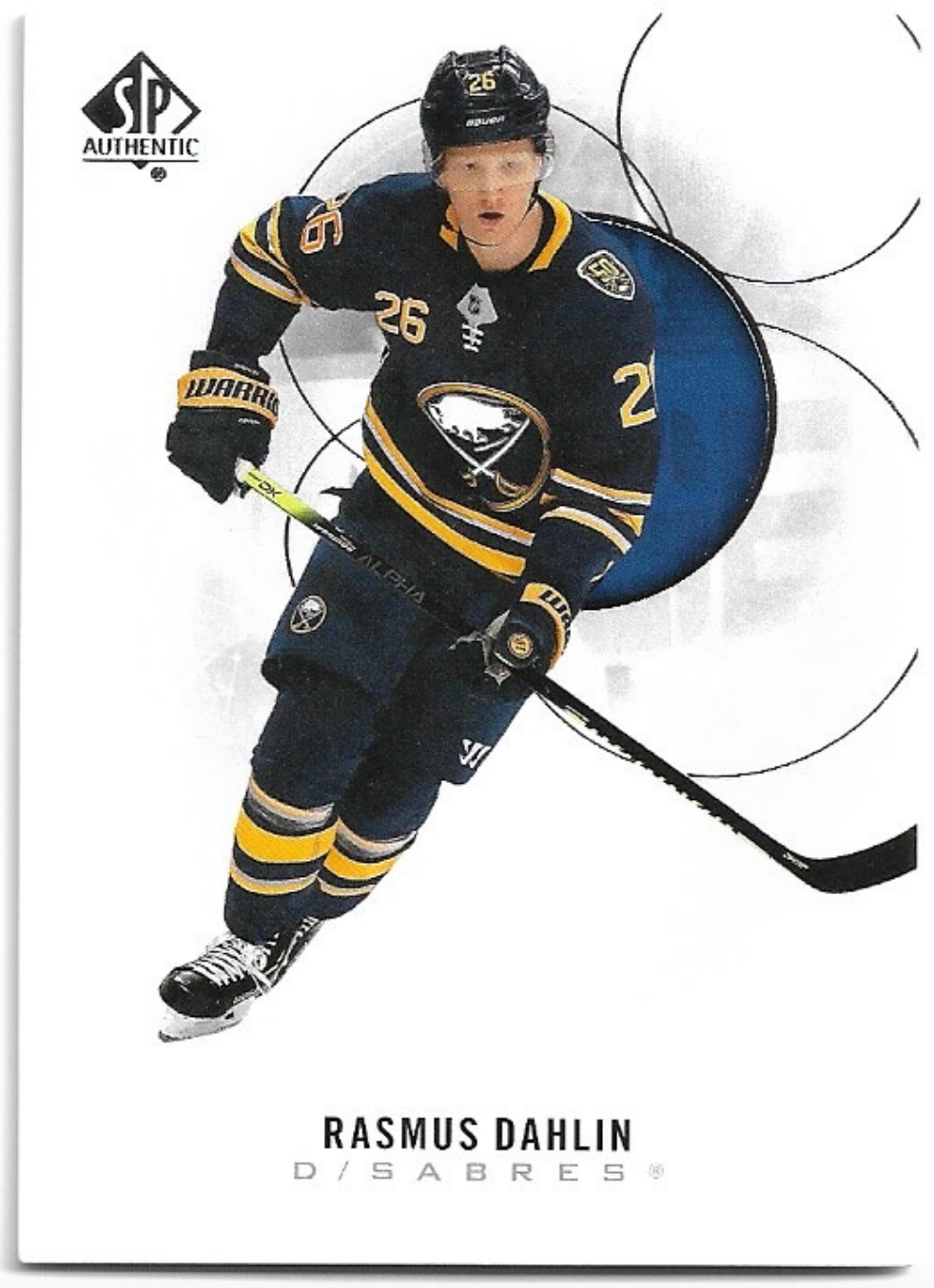 RASMUS DAHLIN 20-21 UD SP Authentic