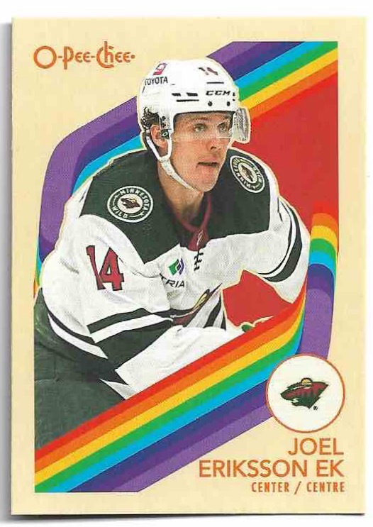 Retro JOEL ERIKSSON EK 23-24 UD O-Pee-Chee OPC
