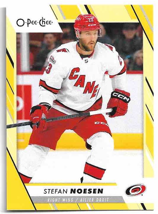 Yellow Border STEFAN NOESEN 23-24 UD O-Pee-Chee OPC