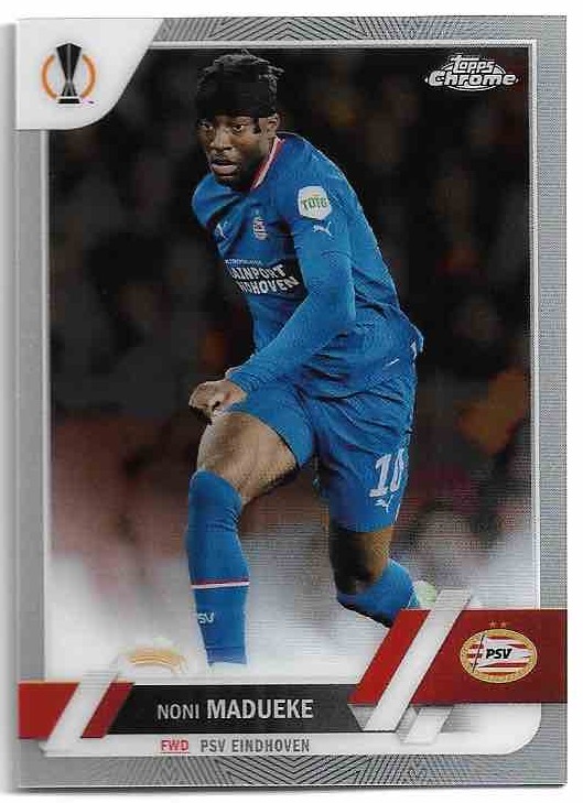 NONI MADUEKE 22-23 Topps Chrome UEFA CC