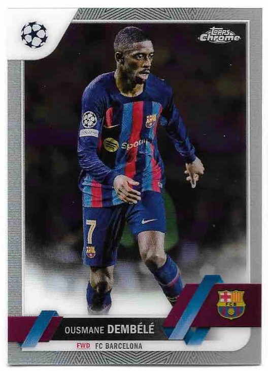 OUSMANE DEMBELE 22-23 Topps Chrome UEFA CC