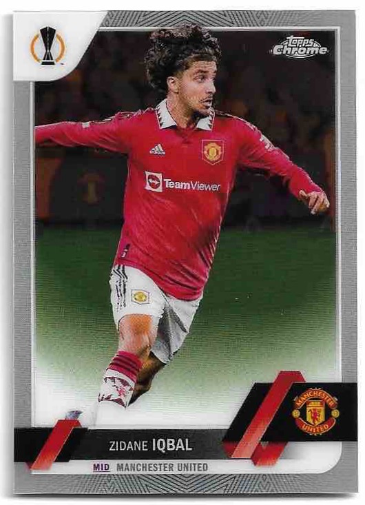 ZIDANE IQBAL 22-23 Topps Chrome UEFA CC