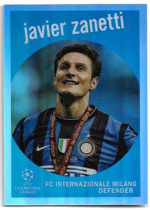 1959 Topps JAVIER ZANETTI 22-23 Topps UEFA Club Competitions
