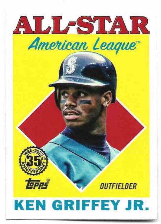 1988 Topps All-Star KEN GRIFFEY JR. 2023 Topps Series 2 Baseball