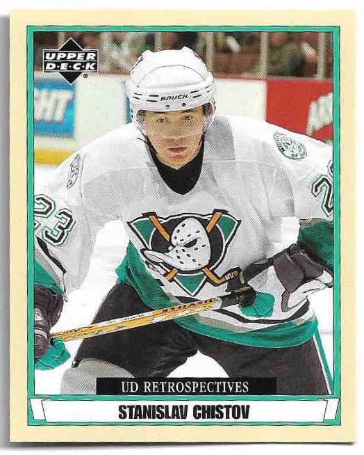 Rookie UD Retrospectives STANISLAV CHISTOV 02-03 UD Artistic Impressions