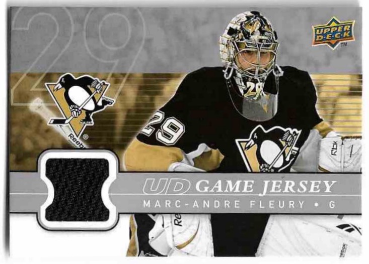 UD Game Jersey MARC-ANDRE FLEURY 08-09 UD Series 2