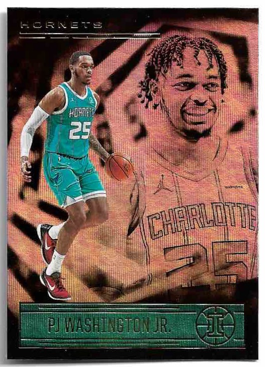 PJ WASHINGTON JR. 20-21 Panini Illusions Basketball