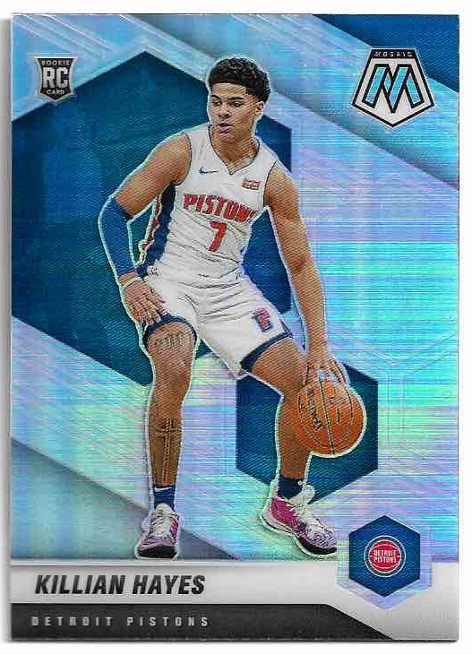 Rookie Silver Prizm KILLIAN HAYES 20-21 Panini Mosaic Basketball