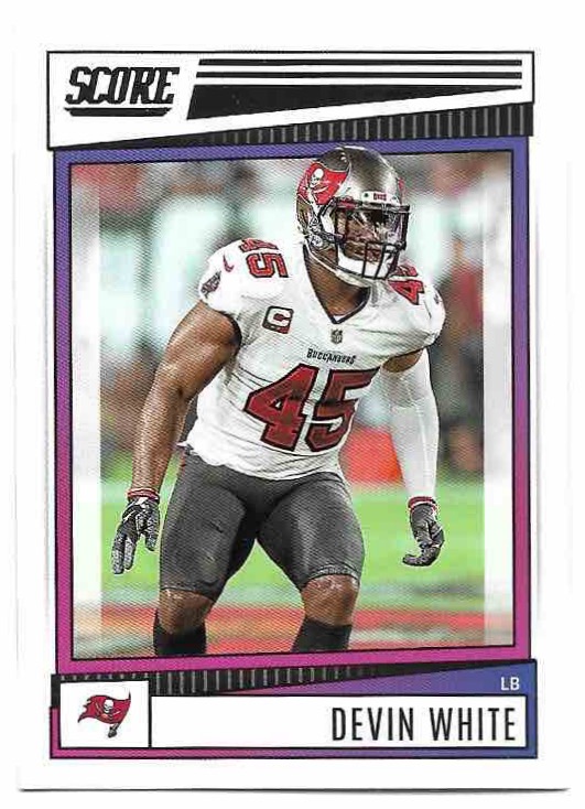 DEVIN WHITE 2022 Panini Score Football