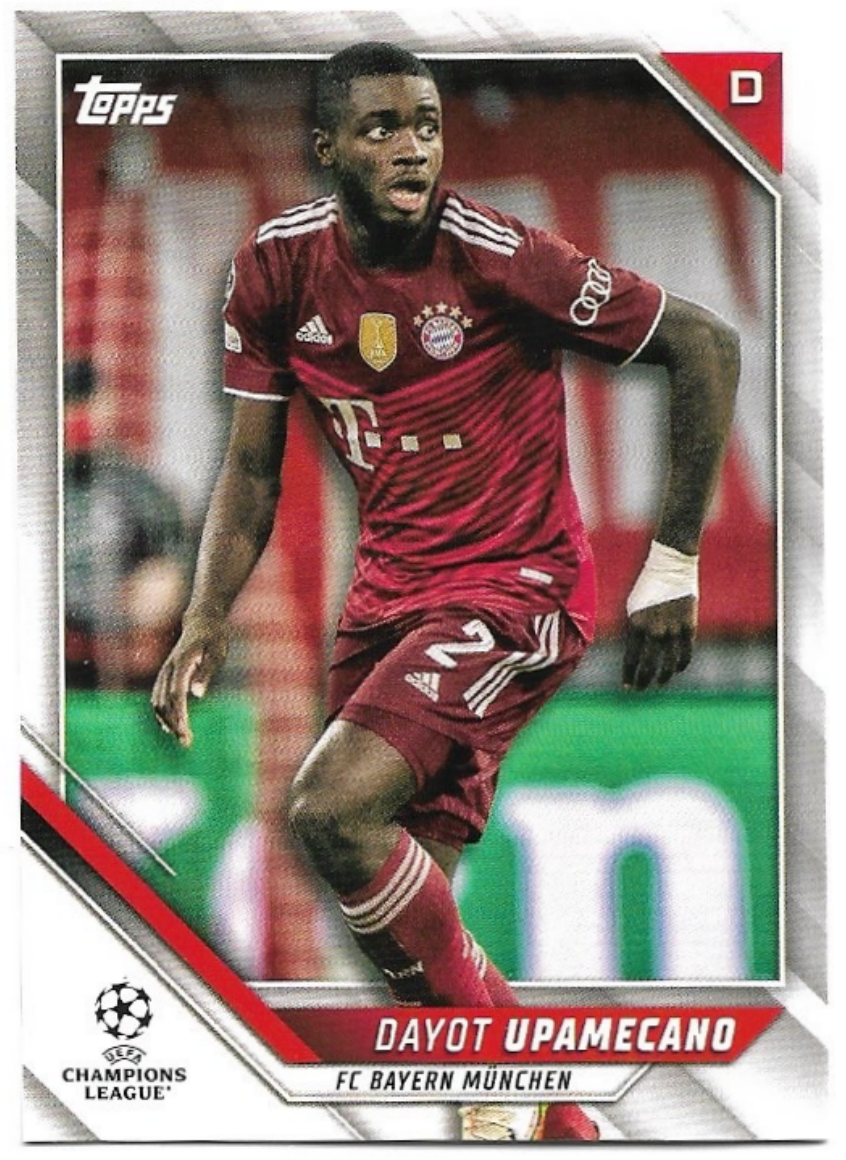 DAYOT UPAMECANO 21-22 Topps UEFA Champions League