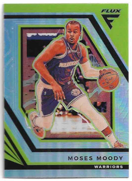 Silver Prizm MOSES MOODY 22-23 Panini Flux