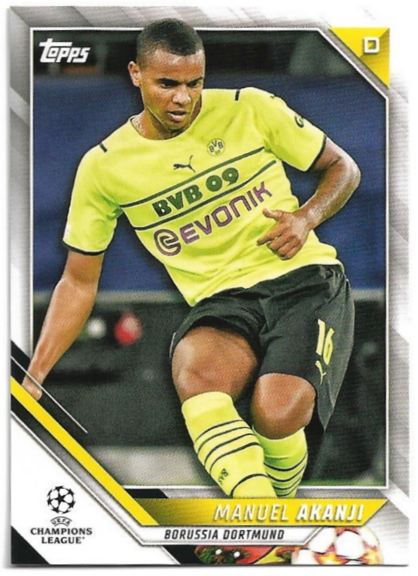 MANUEL AKANJI 21-22 Topps UEFA Champions League