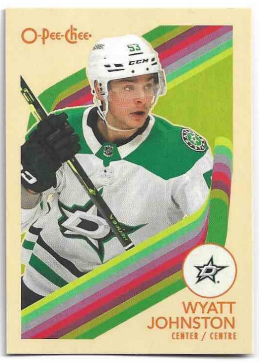 Retro WYATT JOHNSTON 23-24 UD O-Pee-Chee OPC